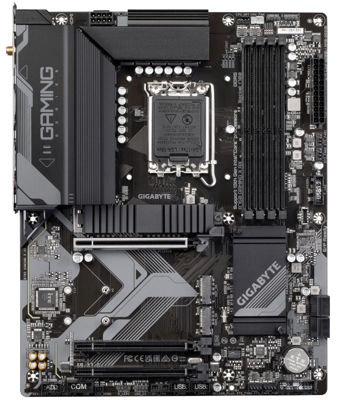 Материнська плата Gigabyte B760 GAMING X AX (s1700, Intel B760, PCI-E 4.0x16, 3x M.2, Wi-Fi 6)