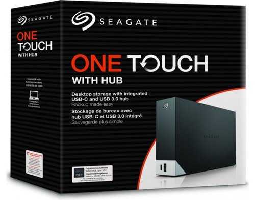 Жорсткий диск портативний 3,5'' 8TB Seagate One Touch Hub USB 3.0 (STLC8000400)