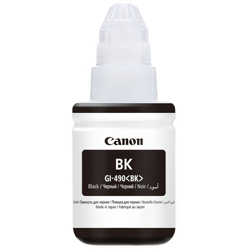 Чорнило Pixma Canon GI-490 BLACK (0663C001) 135 г 