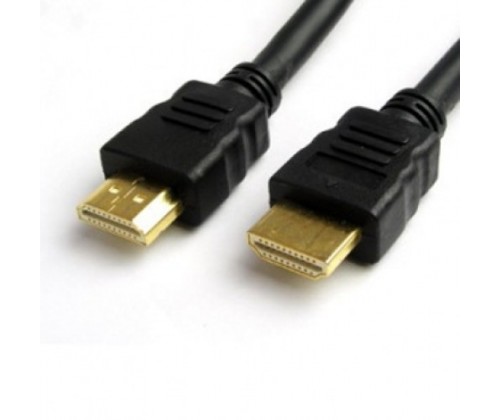 Кабель для монітора HDMI - HDMI, 15 м, Ver 1.4 фильтра, High Speed , круглий Black, (YT-HDMI(M)/(M)HS-15m)
