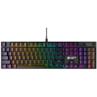 Клавіатура Canyon Cometstrike GK-55 RGB, механічна, USB Black (CND-SKB55-US)