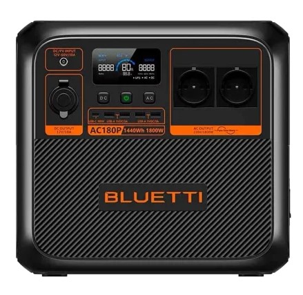 Зарядна станція BLUETTI AC180P, 1800W 