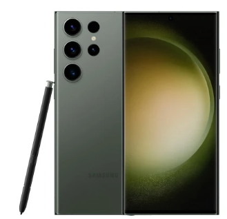Мобильный телефон Samsung Galaxy S23 Ultra, 6,8", Snapdragon 8 Gen 2 (2.8GHz), Green, 8Gb, 256Gb