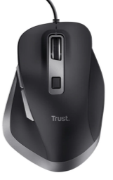 Мишка Trust Fyda Eco, Black USB