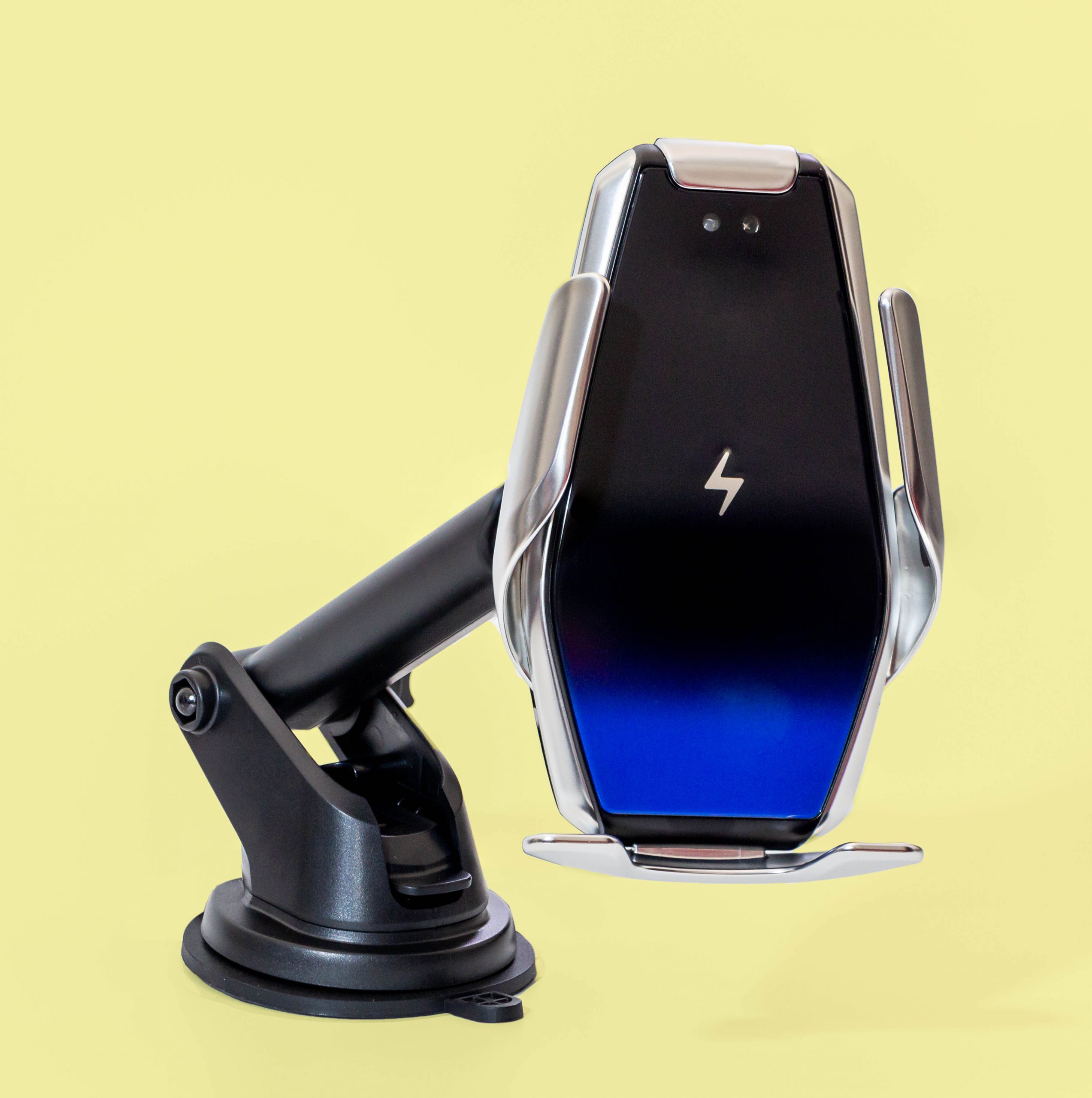 Автоутримувач Hoco S14 Wireless Fast Charge 15W