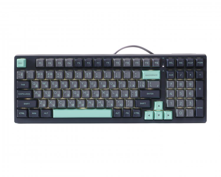 Клавіатура A4 Tech FS300 Panda Rock Climbing, FS Switch, механічна, Gray, USB