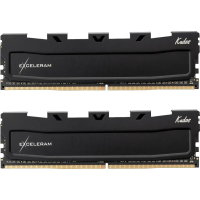 Модуль пам'яті Kit DDR5 32GB (2x16GB) 6400 MHz eXceleram Kudos Black (EK50320645252CD)
