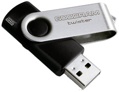 Флеш память USB 128GB GoodRam UTS2 (Twister) USB 2,0 (UTS2-1280K0R11)