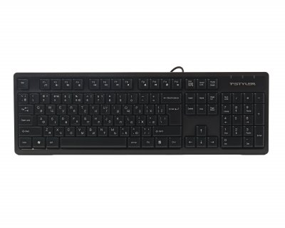 Клавіатура A4 Tech FK12, USB Black
