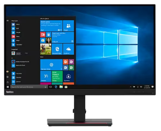 32" Монітор Lenovo ThinkVision T32q-27, (QHD, IPS, 60 Hz, HDMI, DP)
