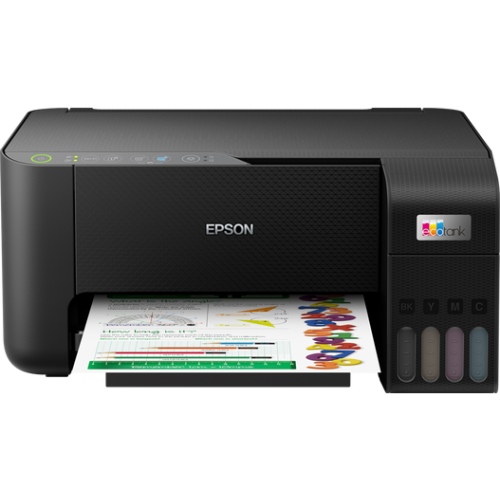 БФП струменевий Epson ECOTANK L3250 Фабрика друку, 4-ох кольорова, WI-FI (C11CJ67418)