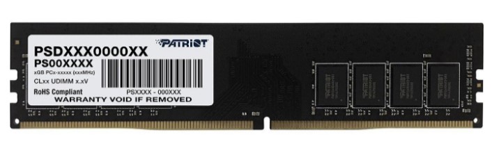 Модуль пам'яті DDR4 8GB 3200 MHz Patriot Signature (PSP48G320081S)