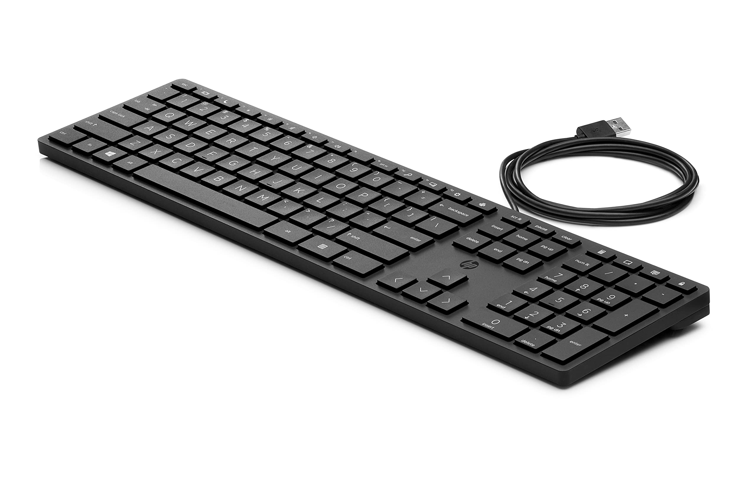 Клавіатура HP HSA-P010K Black, USB (L96909-061) (UA гравіювання)
