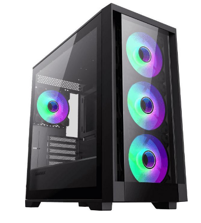 Корпус GAMEMAX Defender TG, Black, без БЖ