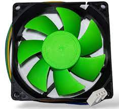 Вентилятор для охолодження корпусний Cooling Baby 8025 green 80*80*25мм HB,12B ,0,30A 4pin PWM