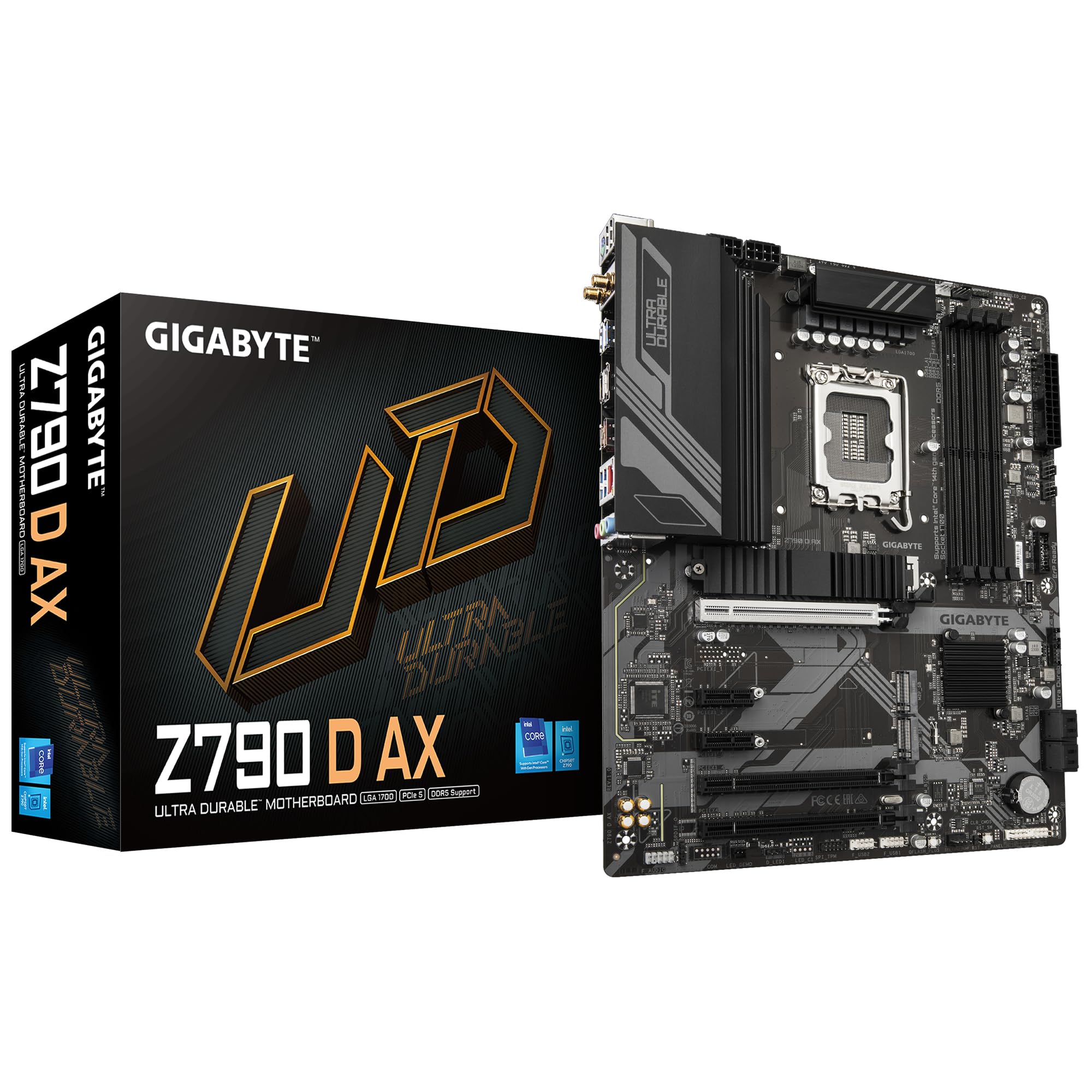 Материнська плата Gigabyte Z790 D AX (s1700, Intel Z790, PCI-Ex16)