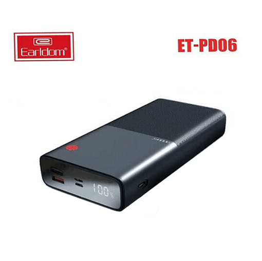 Портативні акумулятори (Power Bank) Earldom ET-PD06 30000mAh