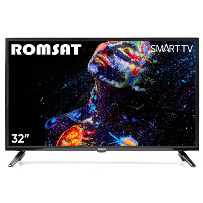 Телевизор Romsat 32" 32HSQ2020T2, HD, SmartTV, Android 11