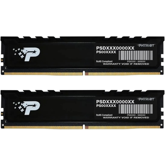 Модуль пам`яті Kit DDR5 32GB (2x16GB) 5600 MHz Patriot Signature Premium Line (PSP532G5600KH1)