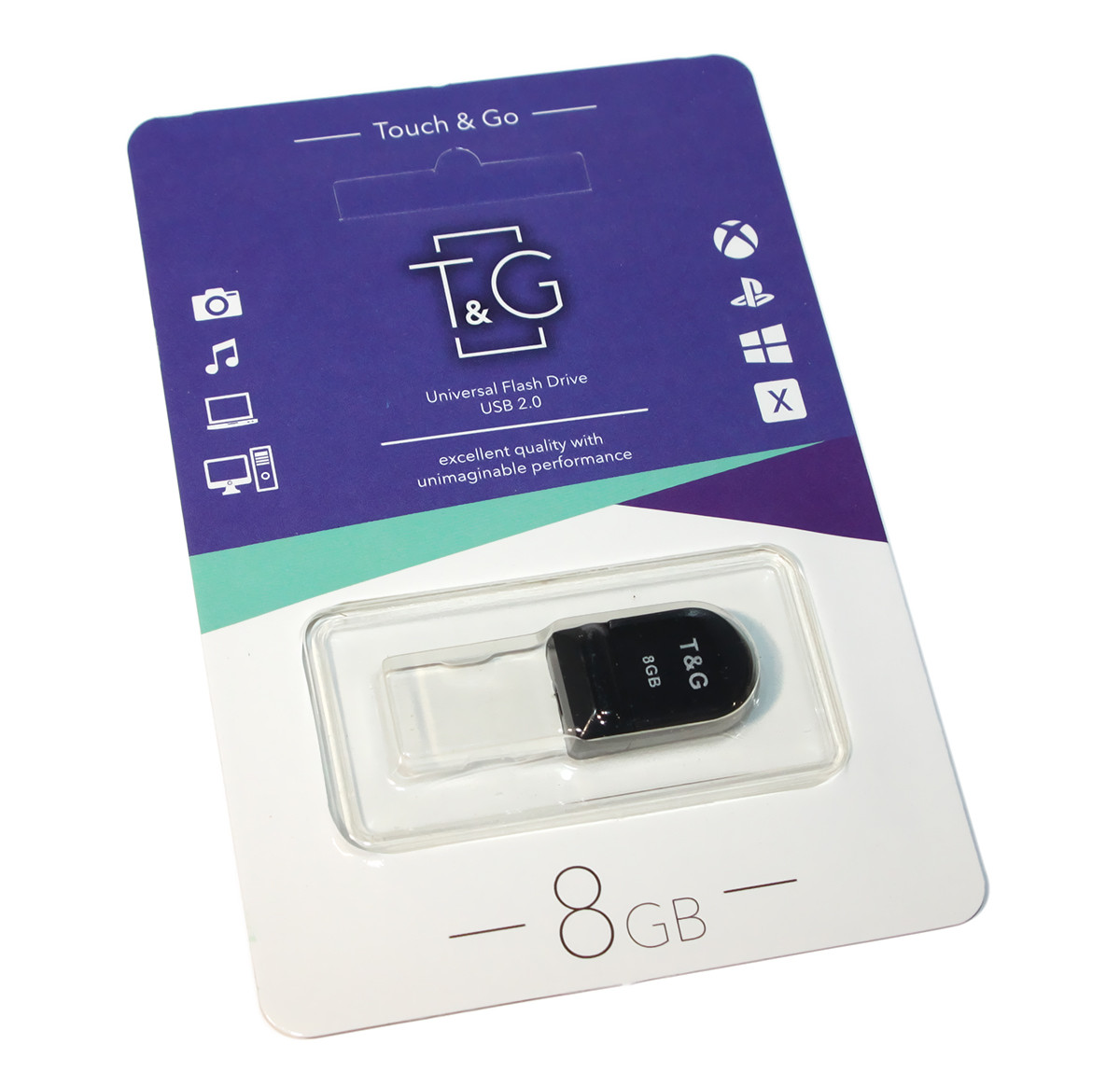 Флеш память USB 4GB T&G Shorty (TG010-4G)