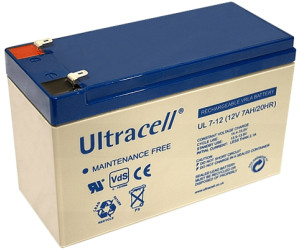 Акумулятор для ДБЖ Ultracell UL7-12 AGM, 12V 7Ah (UL7-12)