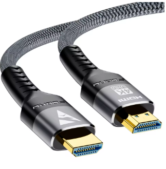 Кабель для монітора HDMI - HDMI, 3 м, v2.1, 4K (144Hz), Black
