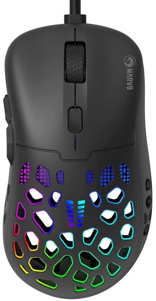 Мишка Marvo G946, USB, Black