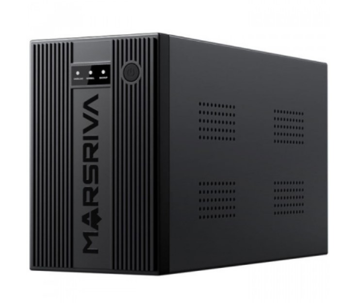Джерело безперебійного живлення Marsriva MR-UF1000 1000VA (600Вт), plastic case 