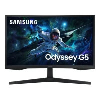 27" Монітор Samsung Odyssey G5 LS27CG550EIXCI (QHD , VA, 165Hz, HDMI, DP), Curved, Black