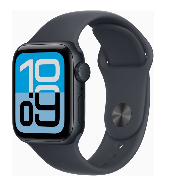 Смарт-часы Apple Watch SE 3 GPS 40mm Midnight Alu. Case w. Midnight S. Band - S/M (MEH94)
