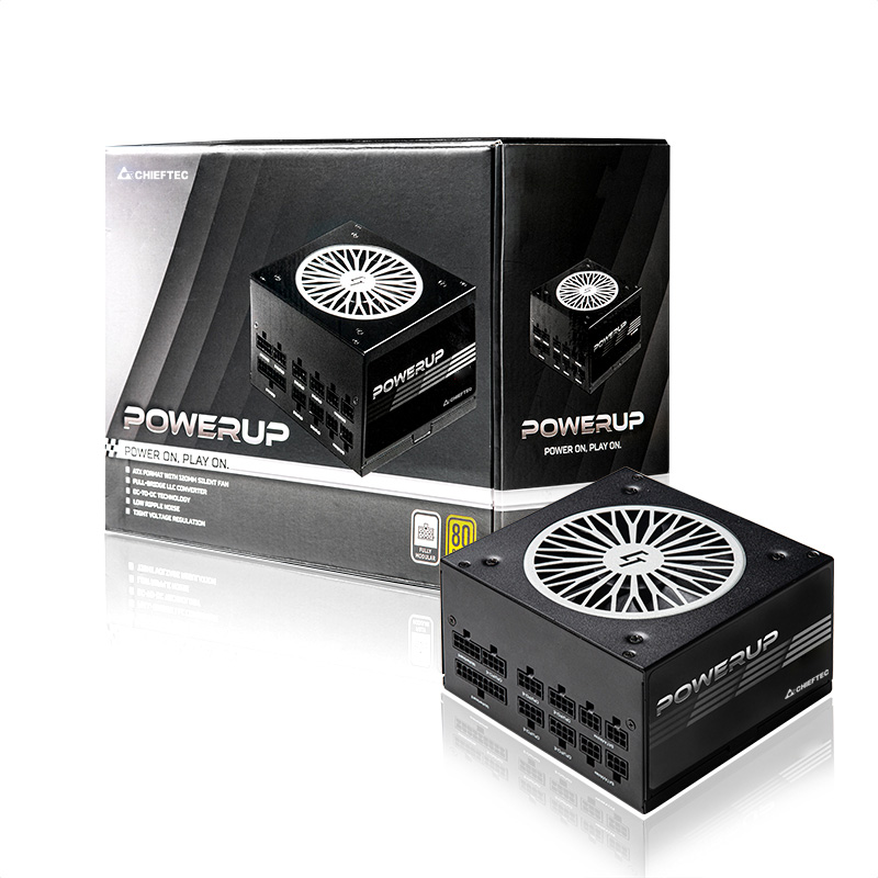 Блок живлення 650W Chieftec (GPX-650FC) 80+Gold