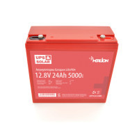 Акумулятор для ДБЖ Merlion LiFePO4 12.8V 24Ah, (166x175x125)