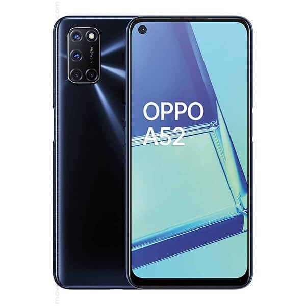 Мобільний телефон OPPO A52 Black, 6.5", Snapdragon 665 (2.0 ГГц), 4 ГБ, 64 ГБ, 2 Sim