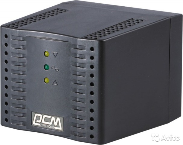 Стабілізатор Powercom TCA-1200 black