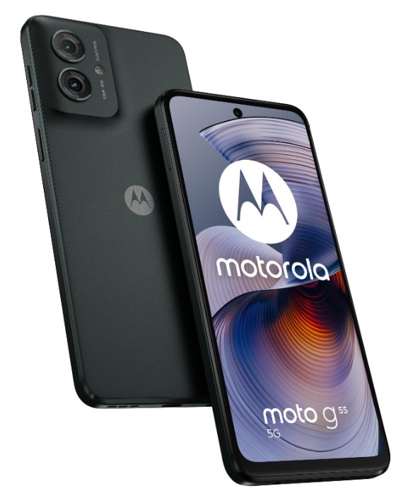 Мобильный телефон Motorola Moto G55 5G Forest Gray 6,5" Mediatek Dimensity 7025 (2.5 ГГц), 8 ГБ, 256 ГБ