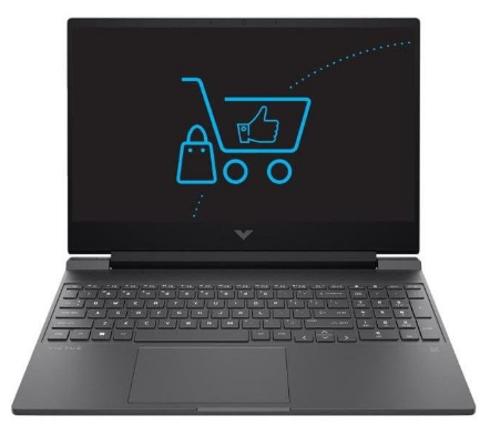 Ноутбук HP Victus 15-fa1024nw (B4MB2EA) 15,6" FHD IPS, Intel Core i5-13420H(4,6Ghz), 16GB, 512GB, RTX 4050 6GB