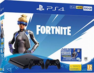 Ігрова приставка Sony Playstation 4 Slim 500GB, Fortnite (CUH-2216A)