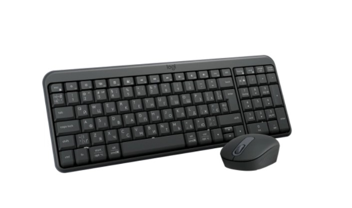 Клавіатура Logitech MK250 Wireless, USB, Keyboard + Mouse (920-013823)