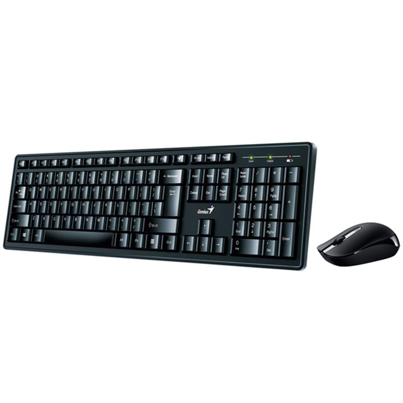 Клавіатура Genius Smart KM-8200, Wireless, Ukr, USB, Keyboard + Mouse (31340003428)