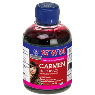 Чорнило WWM Canon Universal CARMEN Magenta, (CU/M) 200 г