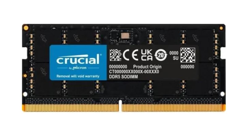 Модуль пам'яті SoDDR 5 16GB 5600 MHz 1.2v Micron (CT16G56C46S5)