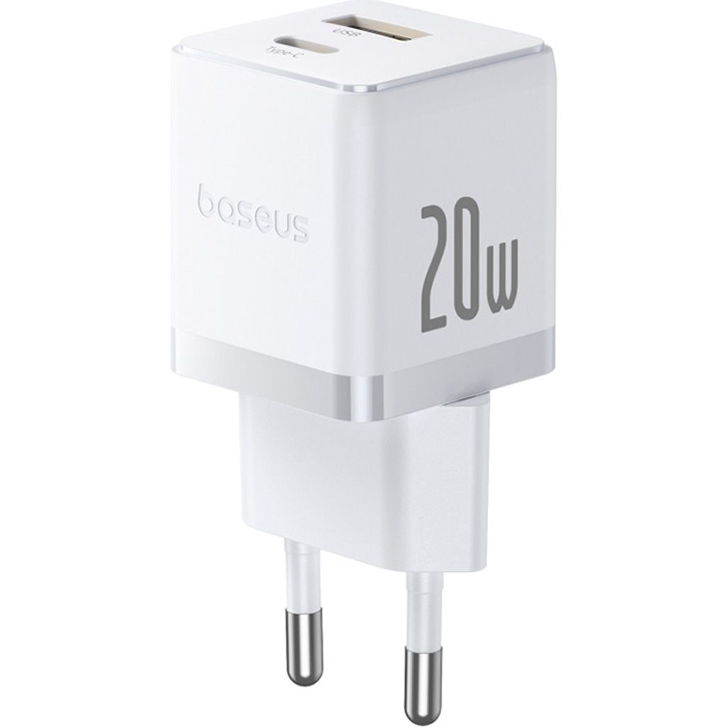 Зарядний пристрій BASEUS Palm 30W Type-C, USB (P10111608213-00), White