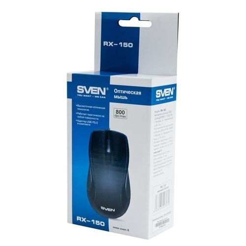 Мишка Sven RX-150, USB+PS/2 (00530045)