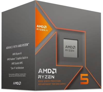 Процесор AMD Ryzen 5 8500G (5.0GHz, 16MB, sAM5 ), (100-100000931BOX) Box