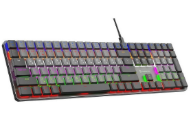 Клавіатура GamePro MK145R, механічна, Red Switch, USB, Dark Gray