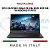 Ноутбук SiComputer Nauta C1402 (N6.F5.16.06S), 14" FHD IPS, Intel Core i5-1155G7 (4.4 ГГц), RAM 16GB