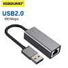 Перехідник USB 2.0 - LAN Metal Case
