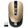 Мишка Defender Wave MM-995 , USB, Wireless, Gold (52994)