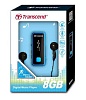 Плеер Transcend MP3 MP350 8GB (TS8GMP350B) Black Blue