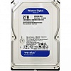 Жорсткий диск HDD 2TB 7200 WD SATA3 256Mb, Blue (WD20EZBX)